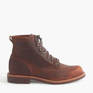 Chippewa for J. Crew Renegade Plain-Toe Boots
